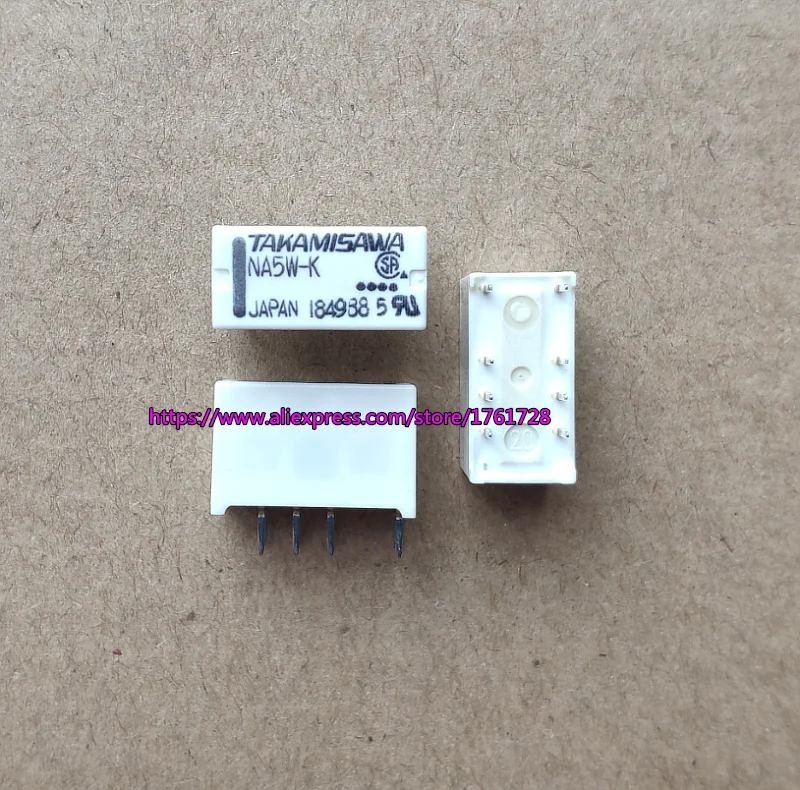 

10pcs! Brand new 5V 2V 24V PCB Mini Signal relay NA5W-K NA12W-K NA24W-K ~