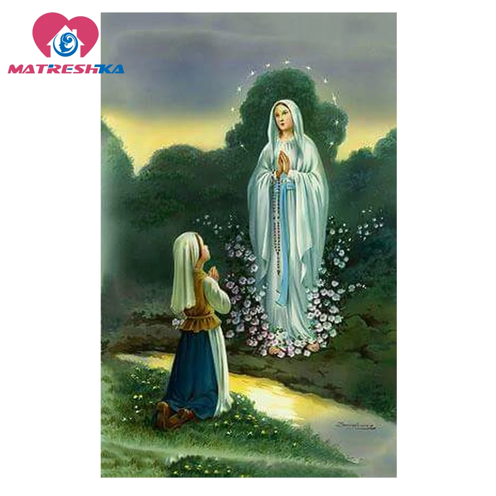 

Paintings from crystals diamonds handicrafts Diamond painting religion diamond painting accessories full square cross-stitch kit