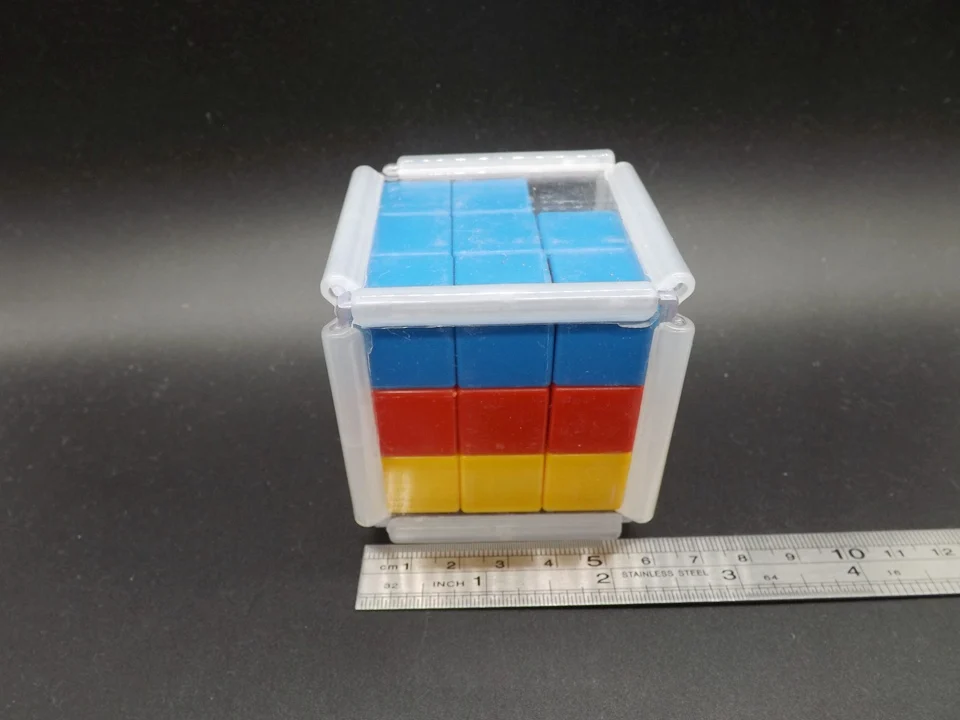 Пластиковый Радужный кубик-горка, Гравитационный пазл, игра с мозгом, Обучающие Игрушки для раннего начала, детские подарки
