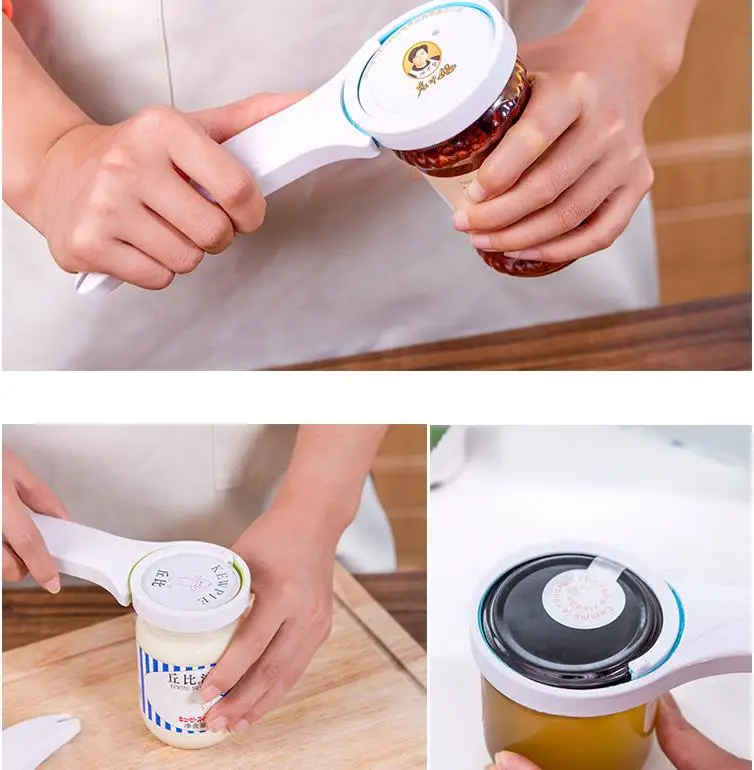 3.2Multi-function three-in-one can opener  Beer beverage bottle opener Creative adjustable can opener