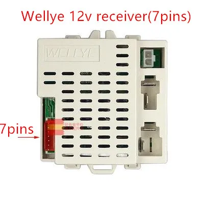 Wellye 12v Детские Запчасти для электромобилей 2,4G 7 контактов Bluetooth приемник детские игрушки Мотоцикл Беспроводные аксессуары для BeRica