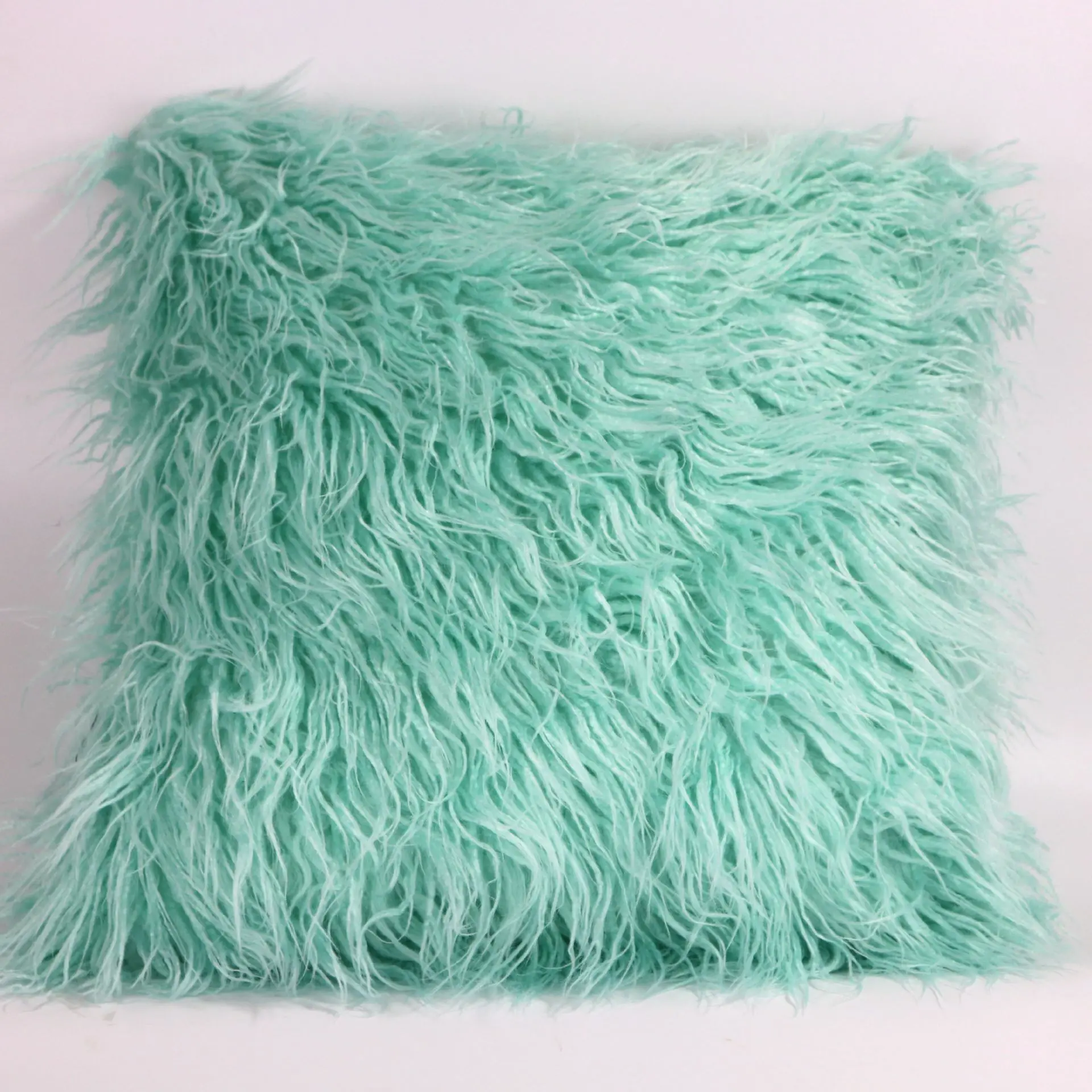 

1Pc Luxury Warm Faux Fur pillowcase plush pillow Long Hair Cushion Imitation Mink fur car Cushion office Sofa Cushion Home Decor
