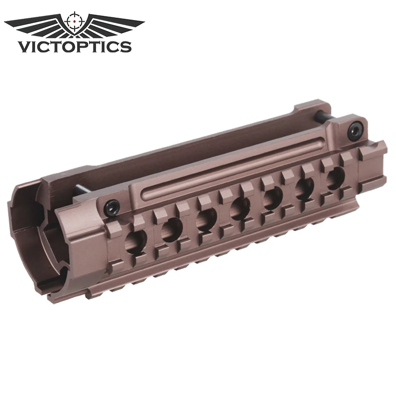 Victoptics H& K MP5 Тактический тройной Пикатинни компактный Handguard крепление системы брунт бронзовый цвет для Heckler& Koch