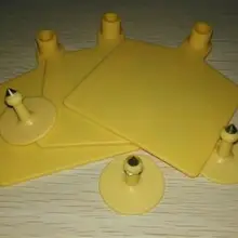 RFID7688 UHF для больших расстояний животное корова Ушная бирка 915 МГц UHF ISO18000-6C уши Крупного Рогатого Скота Бирки с RFID дистанционным идентификации животных этикетка