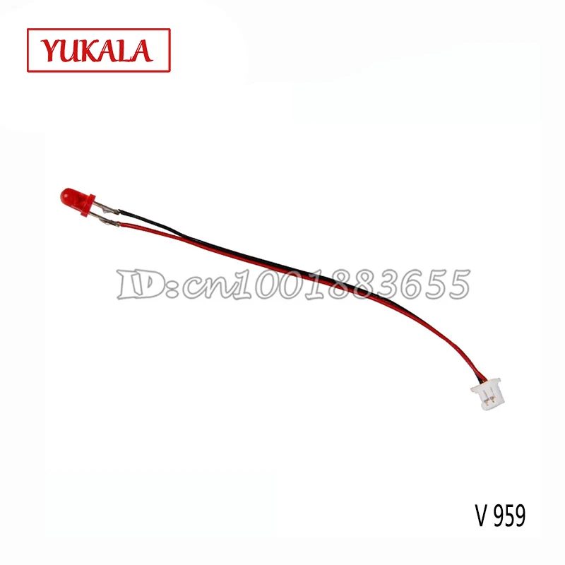Бесплатная доставка оптовая продажа светодиодные фонари для WL V959 новинка 2 4G 4 оси