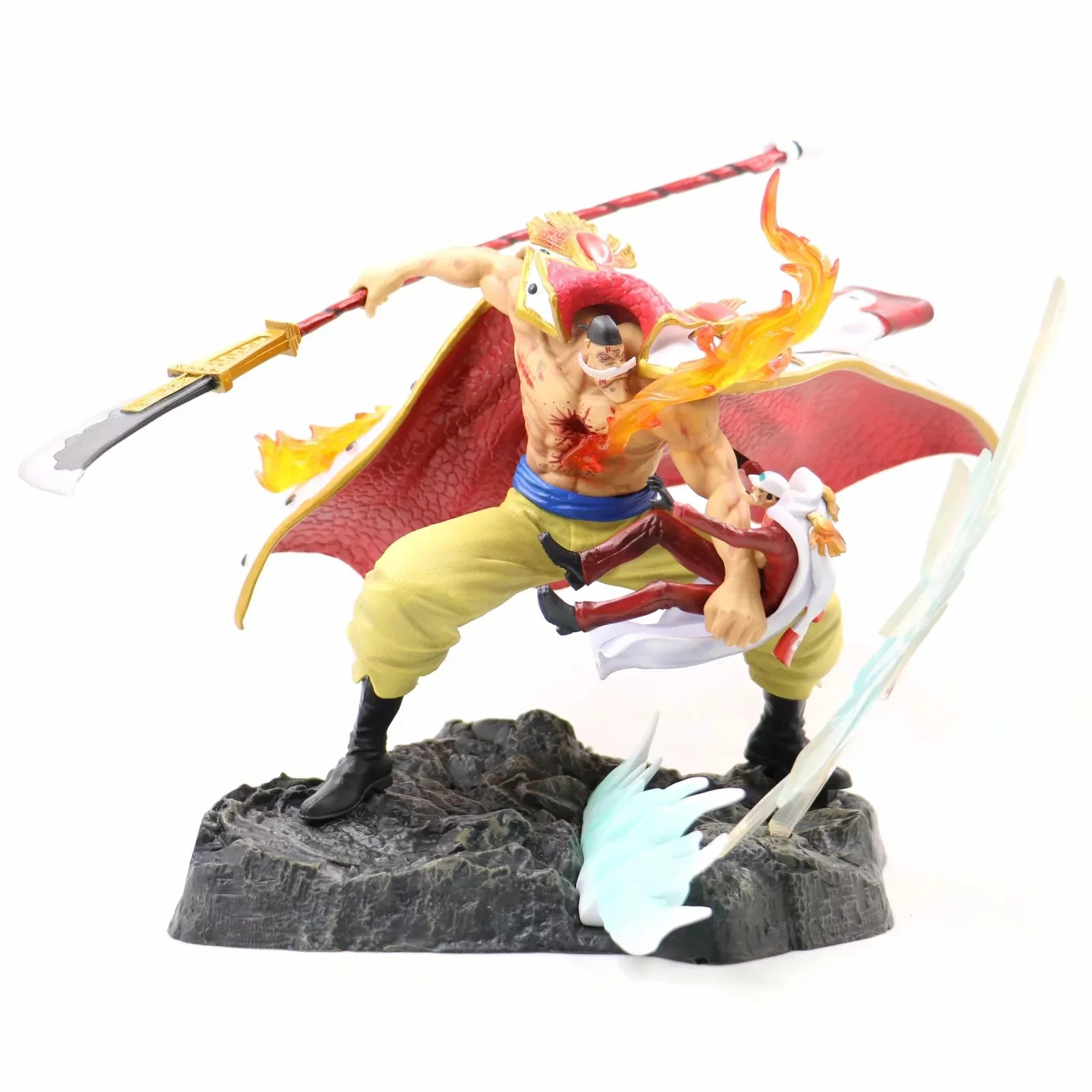 Anime One Piece Whitebeard Pirates Edward Newgate Battle Vs Sakazuki Gk Statue Action Figure Model Toys Buy At The Price Of 34 99 In Aliexpress Com Imall Com