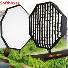 Lightupfoto Фото Видео Студия Фотографическая нейлоновая сотовая сетка для фотостудии восьмиугольник зонтик софтбокс 95 см PSU95A