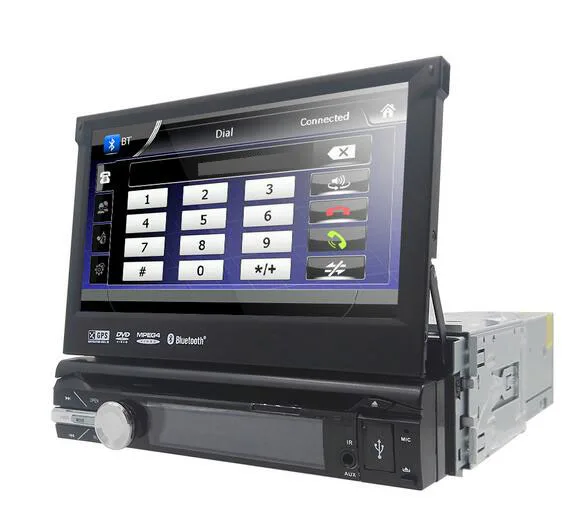 Excellent NEW Store! 7 inch Car Electronic 1 din Car DVD Player with GPS Navigation In dash Car PC Stereo Head Unit video+ Free map 3