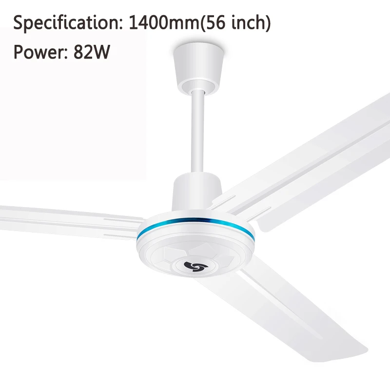 56 inch metal ceiling fan folding fans Electric cooling 5 ...