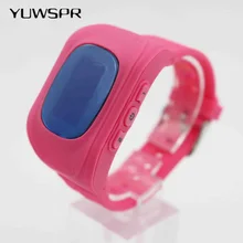 2018 New GPS Tracker Watch For Kids SOS Emergency Anti Lost Bracelet Wristband Wearable Devices LCD screen Smartphone App Q50