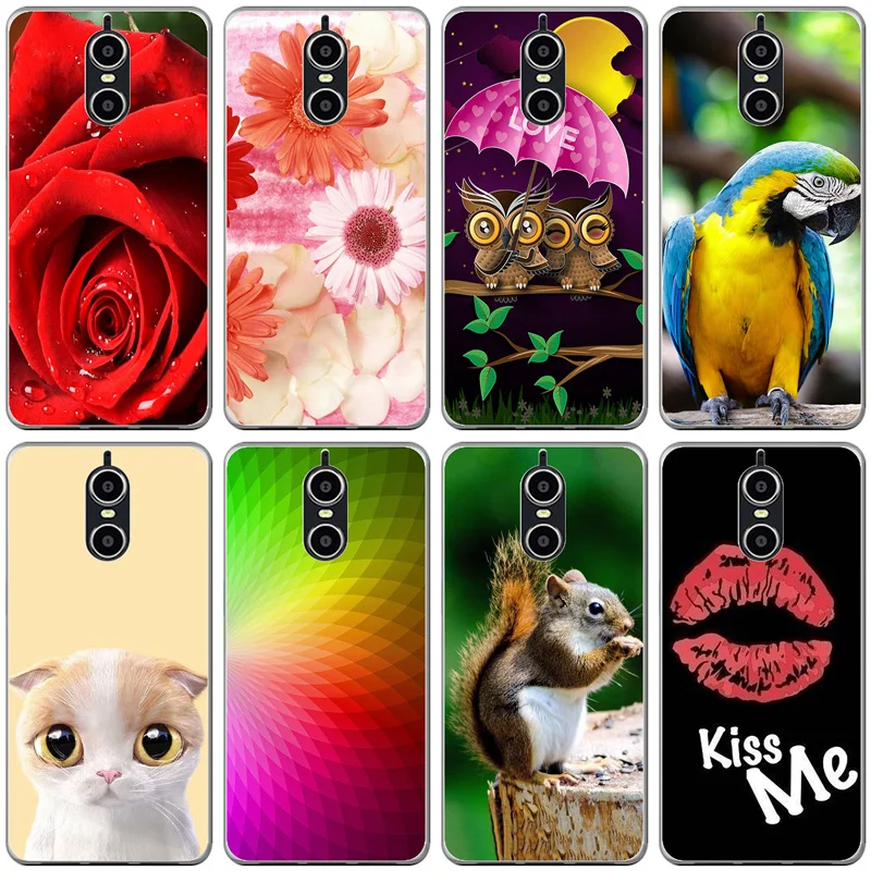 

Phone case For Doogee Shoot 1 Shoot1 5.5-inch Cute Cartoon High Quality Painted TPU Soft Silicone Skin Back Cover Shell