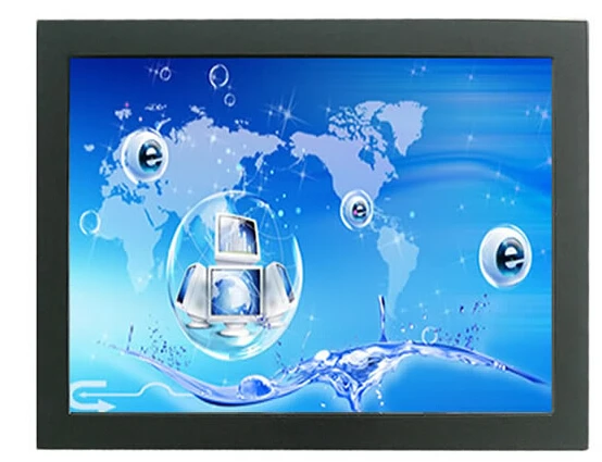 Android Solution advertising display 10.1 inch LCD touch screen monitor 4-wire resistive open frame lcd touch monitor