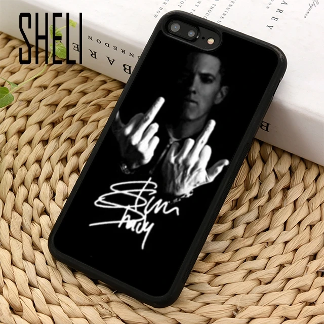 SHELI Super Rap певец Эминем чехол для телефона iPhone 5 6 6s 7 8 plus 11 pro X XR XS max Samsung S6 S7 edge S8 S9 S10 |
