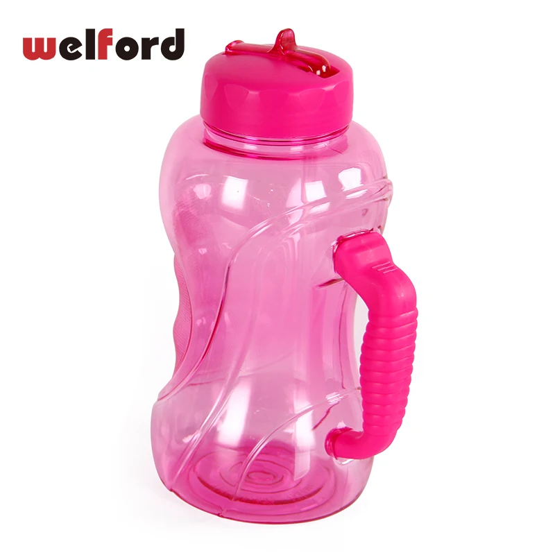 1500ML Large Capacity Water Bottle with Straw and Handle Leak proof Cap