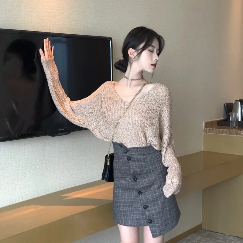 Harajuku Pullover Women Knit Sweater Korean Pullover Cute Sweater Streetwear Sweater 2018 Autumn Women Fashion Lazy Oaf Harajuku Pullover Women Knit Sweater Korean Pullover Cute Sweater Streetwear Sweater 2018 Autumn Women Fashion Lazy Oaf