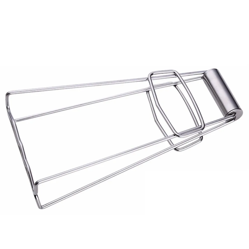 

Multifunction Foldable Stainless Steel Food Clip Hot Dish Lifter Retriever Bowl Clip Pots Crockery Holder Clamp Kitchen Tongs