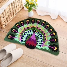 Креативный коврик для мытья в стиральной машине, коврик с 3D дизайном для домашних животных, Противоскользящий коврик для пола, коврик для детской комнаты, прикроватный ковер