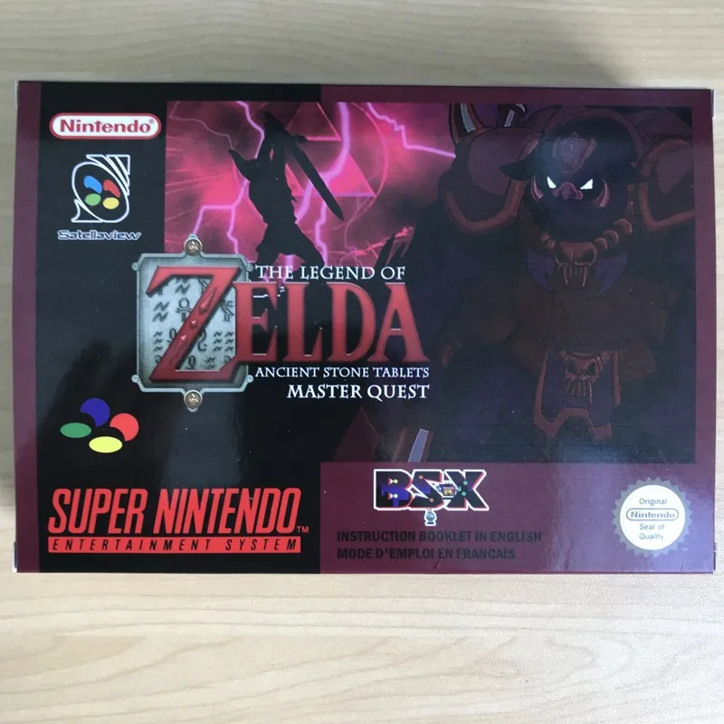 BS The Legend of Zeldad Ancient Stone Tablets 16bits game cartidge EU Version BS The Legend of Zeldad Ancient Stone Tablets 16bits game cartidge EU Version