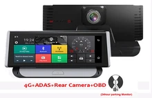 4G ADAS Car DVR Camera GPS 7.84″ Android 5.1 Dashcam Registrar Full HD 1080P Video Recorder Dual Lens dvrs Gps Navigation