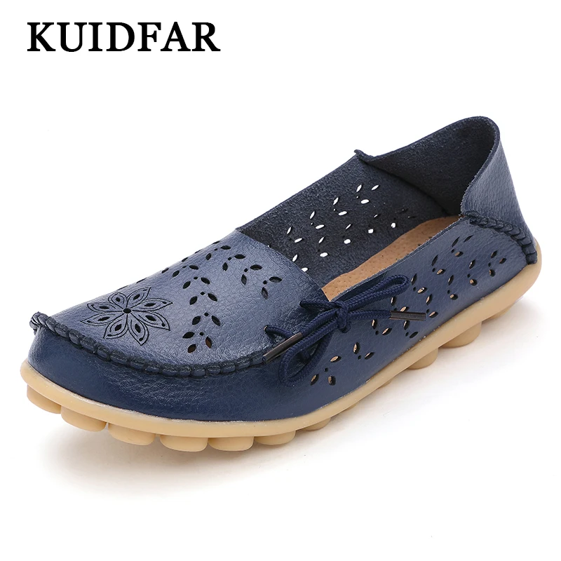 moccasin ballet flats