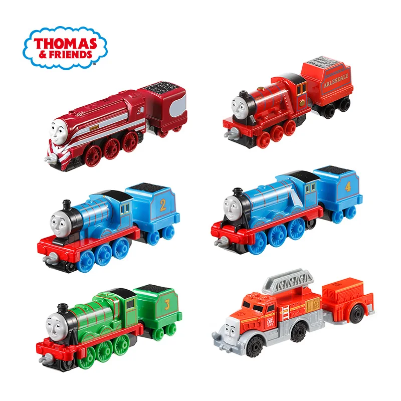 Железнодорожные мини поезда Thomas and Friends Gator James Engine Гордон Генри Белль аксессуары