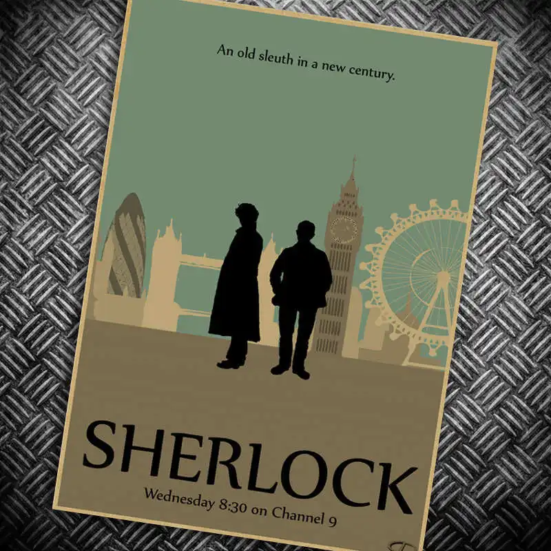 Classic UK Vintage movie poster home decor bar cafe wall old sticker