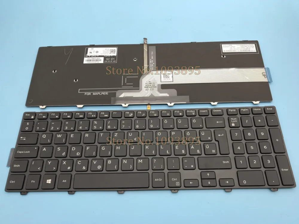 Новый Венгерская Клавиатура для ноутбука Dell Inspiron 17 5749 5748 5758 5759 5755 17-5000 17-5748 17-5749