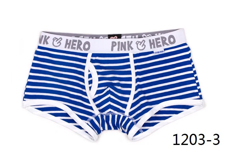 1203 Мужское нижнее белье, шорты Pinkhero, M L XL XXL, EMS DHL FedEx Shippment - Цвет: Blue