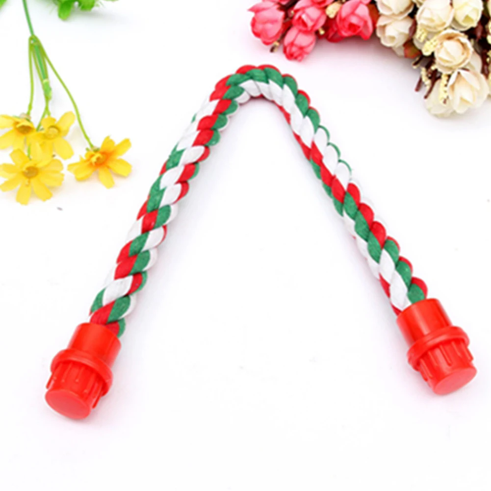 Жердочка для птицы Игрушка попугай хлопок веревка жевательный бар стойка