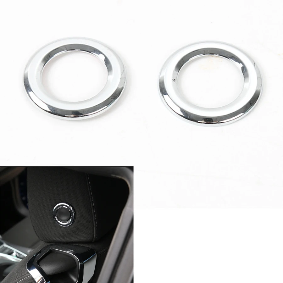 Yaquicka Fit Per Chevrolet Camaro 2017 + Abs Car Interior Poggiatesta Del Sedile Regolare Interruttore Decorazione Anello Trim Styling Sticker