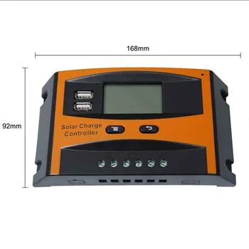 

Hot 20A 12V 24V Solar Controller LCD Function Dual USB 5VDC Output Solar cells Panel Battery Charge Regulator Retail