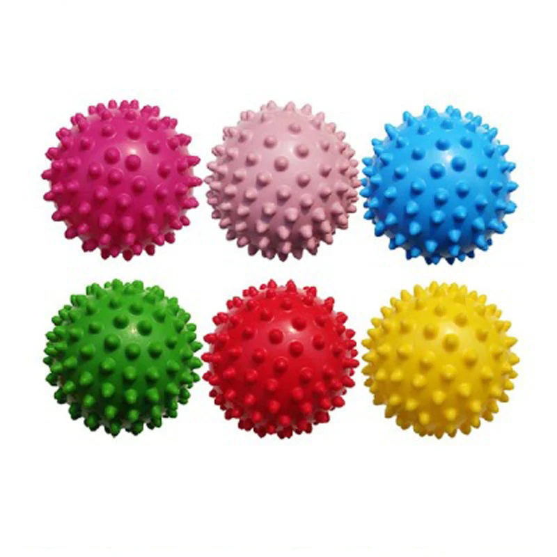 

7.5 CM Massage Ball Baby Mini Colorful Thorn Ball Sensory Toy Ball Thickening Touch Massage Baby Toy
