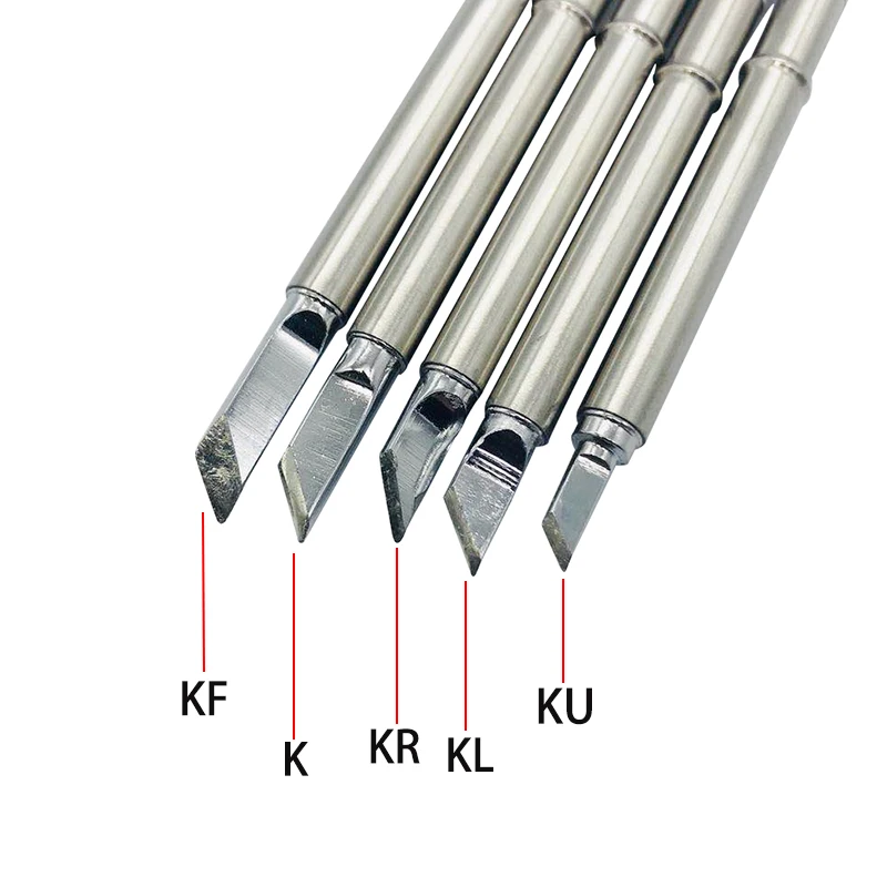 T12 K Series Soldering Solder Iron Tips T12 Series Iron Tip For Hakko FX951 STC AND STM32 OLED Electric Soldering Iron