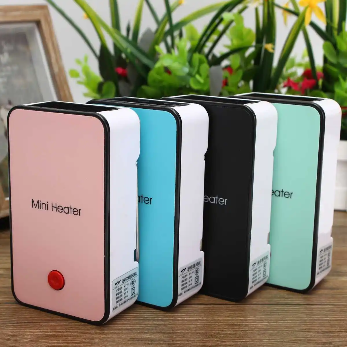 

4 Colors Portable Desk Mini Electric Heater Device With Mini Plug Radiator Energy Saving Warmer Machine for Hand in Winter