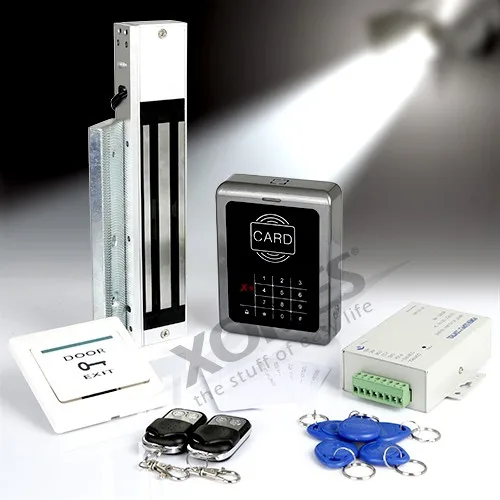 

HOMSECUR Remote Controlled RFID Door Lock Access Control System Kit + Magnetic Lock NEW