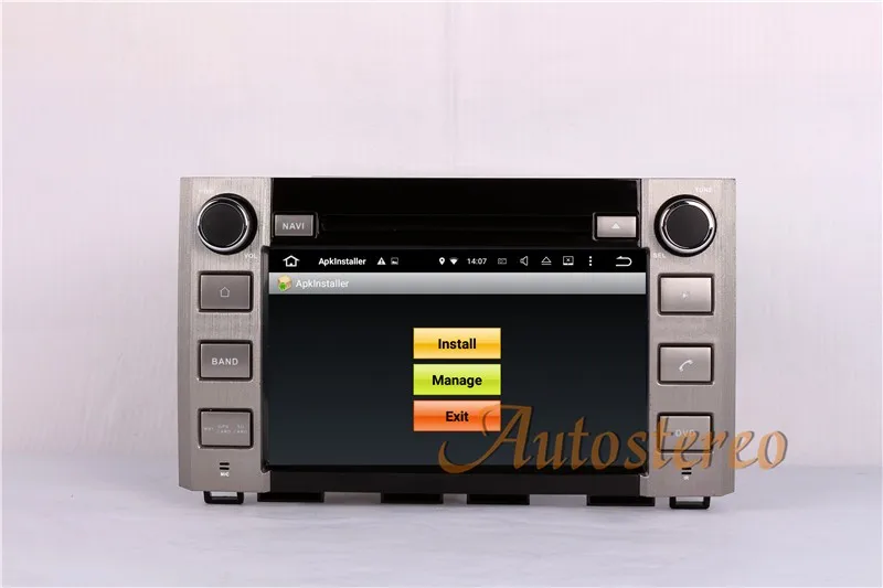 Cheap 8 Inch Quad Core Android 7.1 1024X600 Car Stereo Audio Autoradio Head Unit Headunit WIFI DVR For Toyota Tundra 2014 2015 2016 20