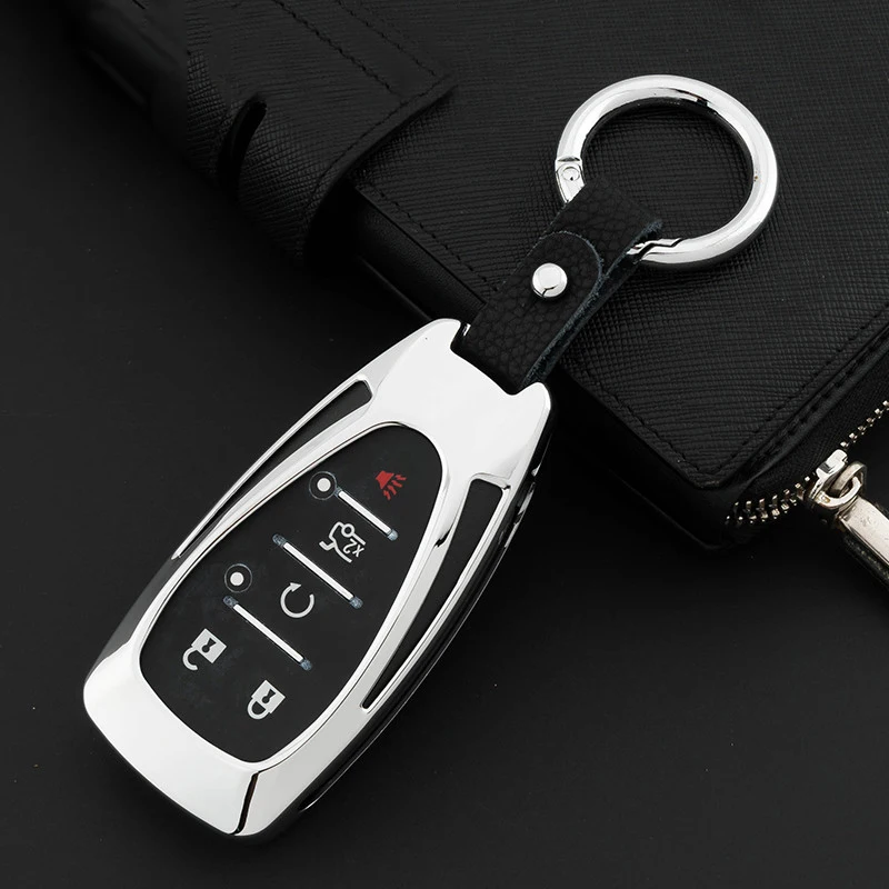 5Buttons-Zinc-Alloy-Leather-Smart-Car-Key-Cover-Case-Shell-Protector-FOB-For-Chevrolet-2016-2017(3)