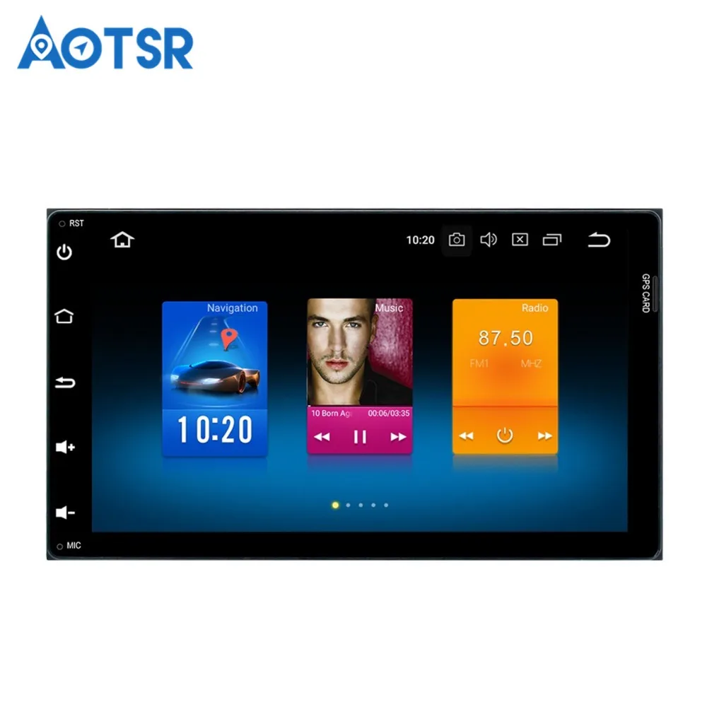 Best 9" IPS Screen Android 8.0 Car GPS Radio Player for Toyota Corolla Auris Fortuner 2017 2018 8 Core 4+32G Auto Radio Buit-in DSP 5