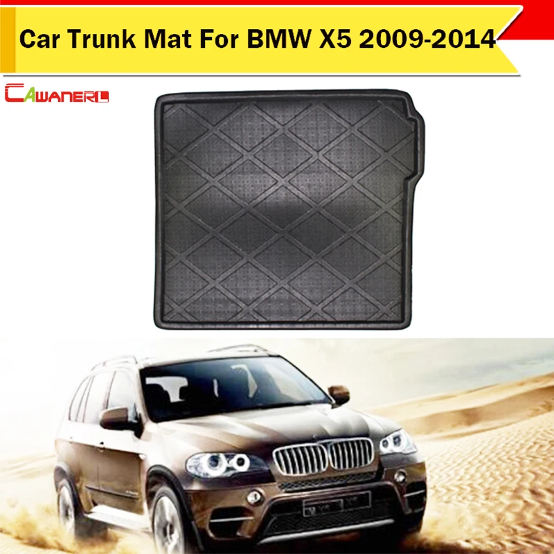 Cawanerl SUV Rear Cargo Protector Floor Trunk Mat Auto Tray Boot Liner