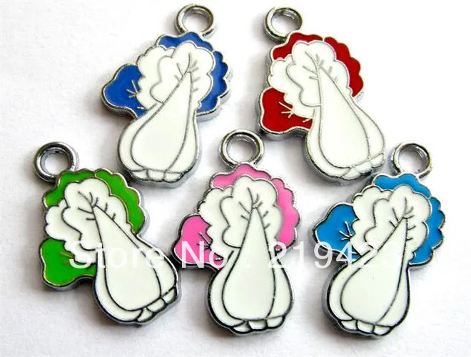 50pcs 22x11mm cabbage DIY Hang Charms Pendands Jewelry accessories Fit cellphone 50pcs 22x11mm cabbage DIY Hang Charms Pendands Jewelry accessories Fit cellphone