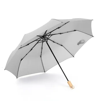 

Folding Guarda Chuva Windproof Black Male Strong Umbrella Female Utomatic Rain Woman Man Large Umbrella Rain Gear For Women Z633