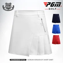 PGM одежда женская тренировочная короткая юбка Спортивная одежда Женская весенне-летняя юбка анти-пот дышащее платье для гольфа безопасности кюлоты