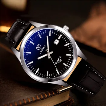 

Classic Business Wrist Watch Men Watches Famous Brand Fashion Wristwatch Top New Male Quartz Watch For Men Clock With Calendar