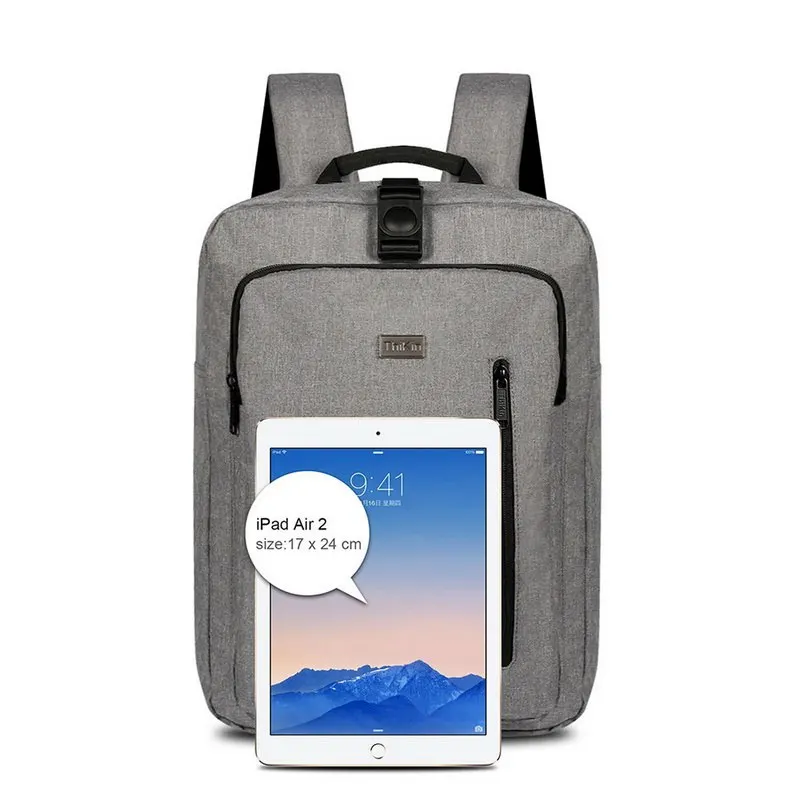 

WENYUJH Business Backpack Laptop Man 17Inch Large Capacity Schoolbag Backpack Male Waterproof Travel Mochila Hombre