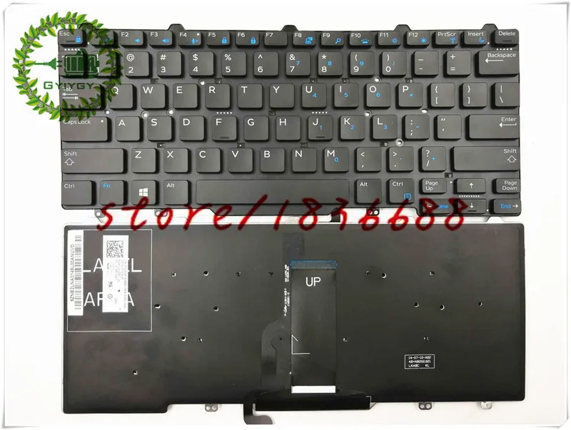 Gyiygy Keyboard For Dell Latitude 350 340 E5450 E7450 E7350 Laptop Keyboard Replacement Keyboards Aliexpress