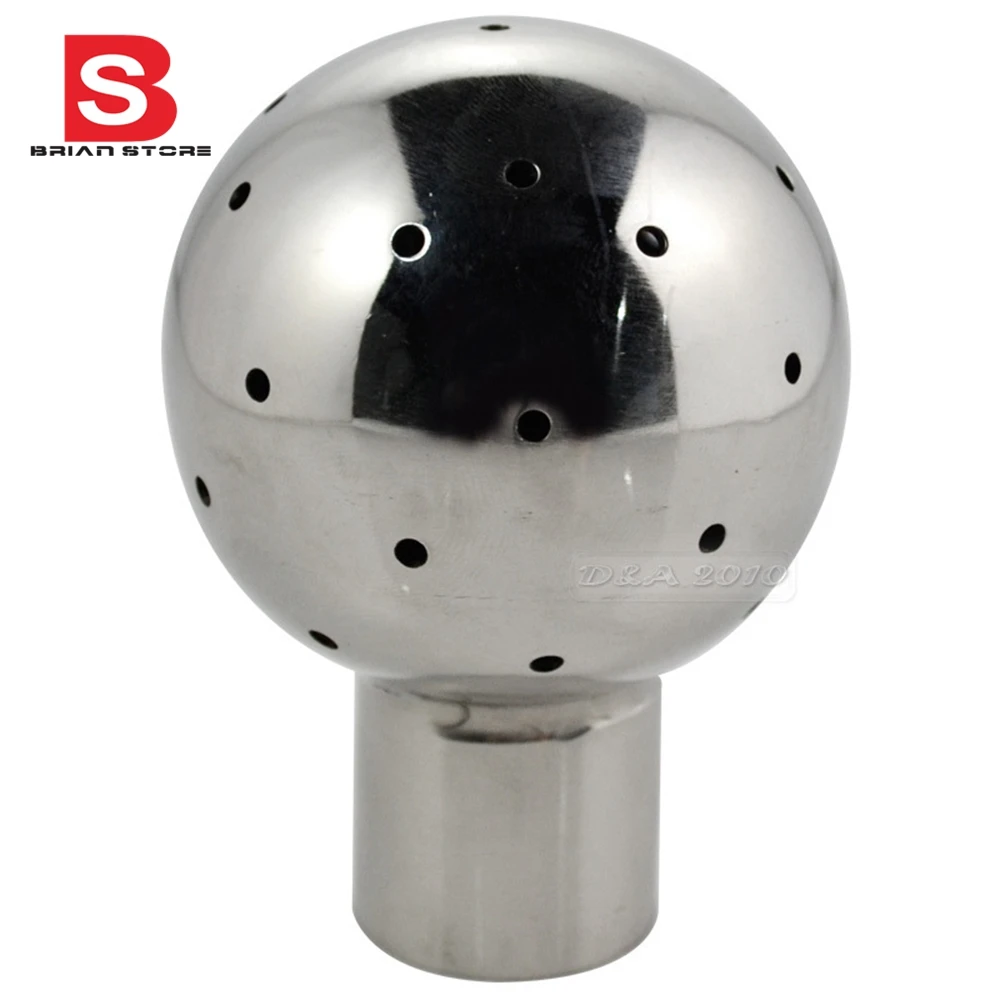 19MM Pipe to 45MM Ball Sanitary Cleaning Spray Ball Stainless Steel SUS