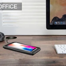 Youbina автомобильное зарядное устройство qi Беспроводное зарядное устройство Беспроводная зарядная панель для samsung 10 W Быстрое qi зарядное устройство для телефона iPhone X 8 plus X XS XR