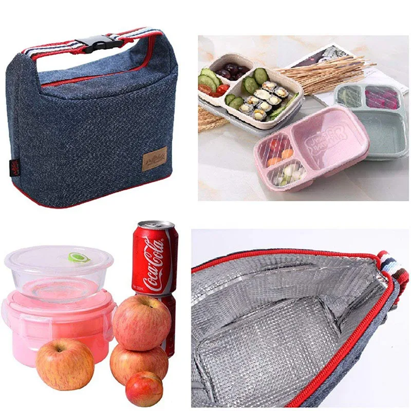 Изолированный охладитель для обеда сумки Оксфорд сумка Вместительная обеденная сумка для пикника/кулера/Еды Перевозчика/Дорожный холодильник/сумка-холодильник для вина