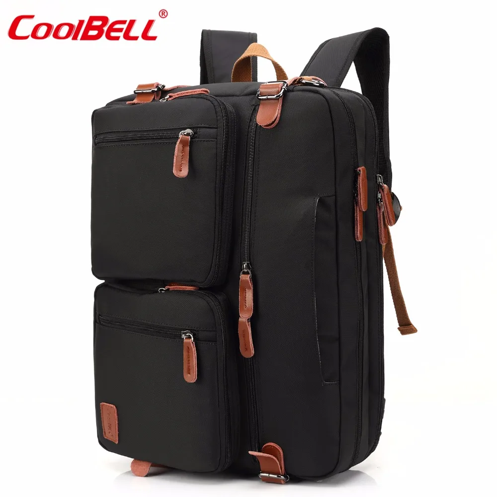 

CoolBELL 17.3 Inch Convertible Backpack Laptop Case Shoulder Bag Handbag Business Briefcase Multifunctional Travel Rucksack