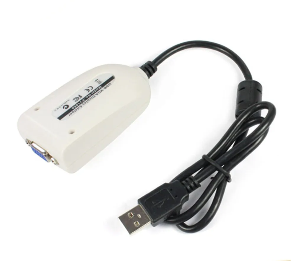 

CARPRIE New FY1650 USB2.0 VGA Display Graphic Card Connect LCD Monitor Projector Converter Adapter Drop shipping